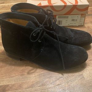 Via Spiga Ignia Bootie Black Suede Size 10M